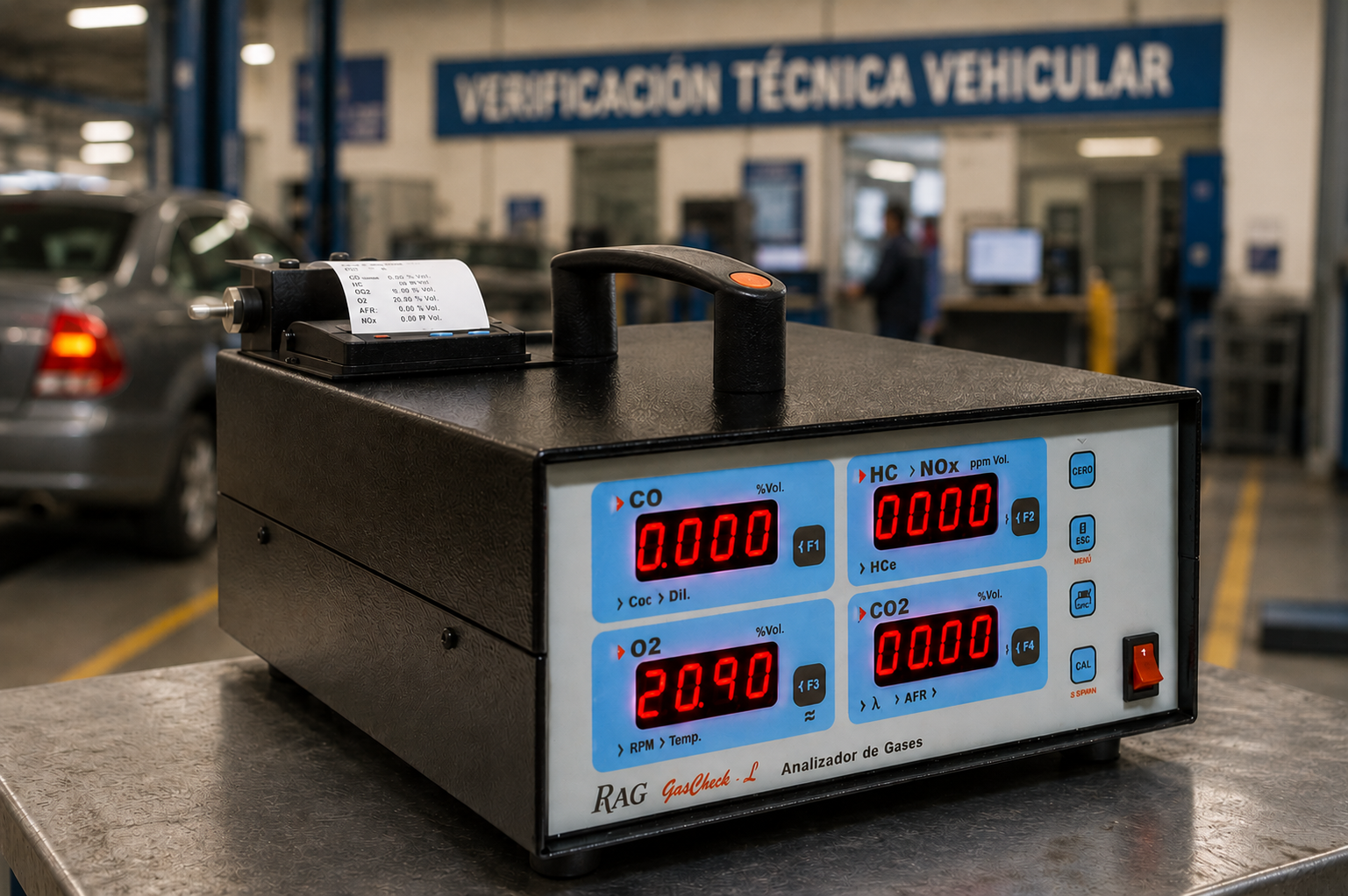 Analizador de gases GasCheck-L